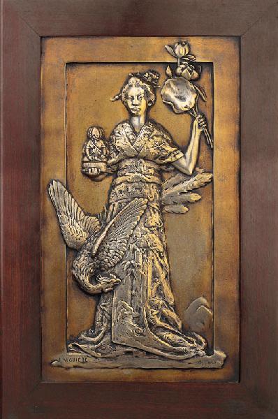 Bas-relief extrême oriental