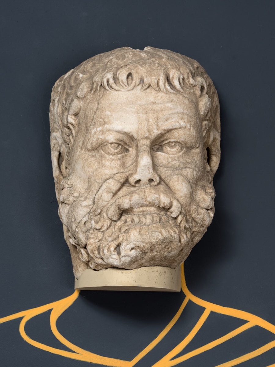 Maximien Hercule (?) donnant le signal d'ouverture des jeux