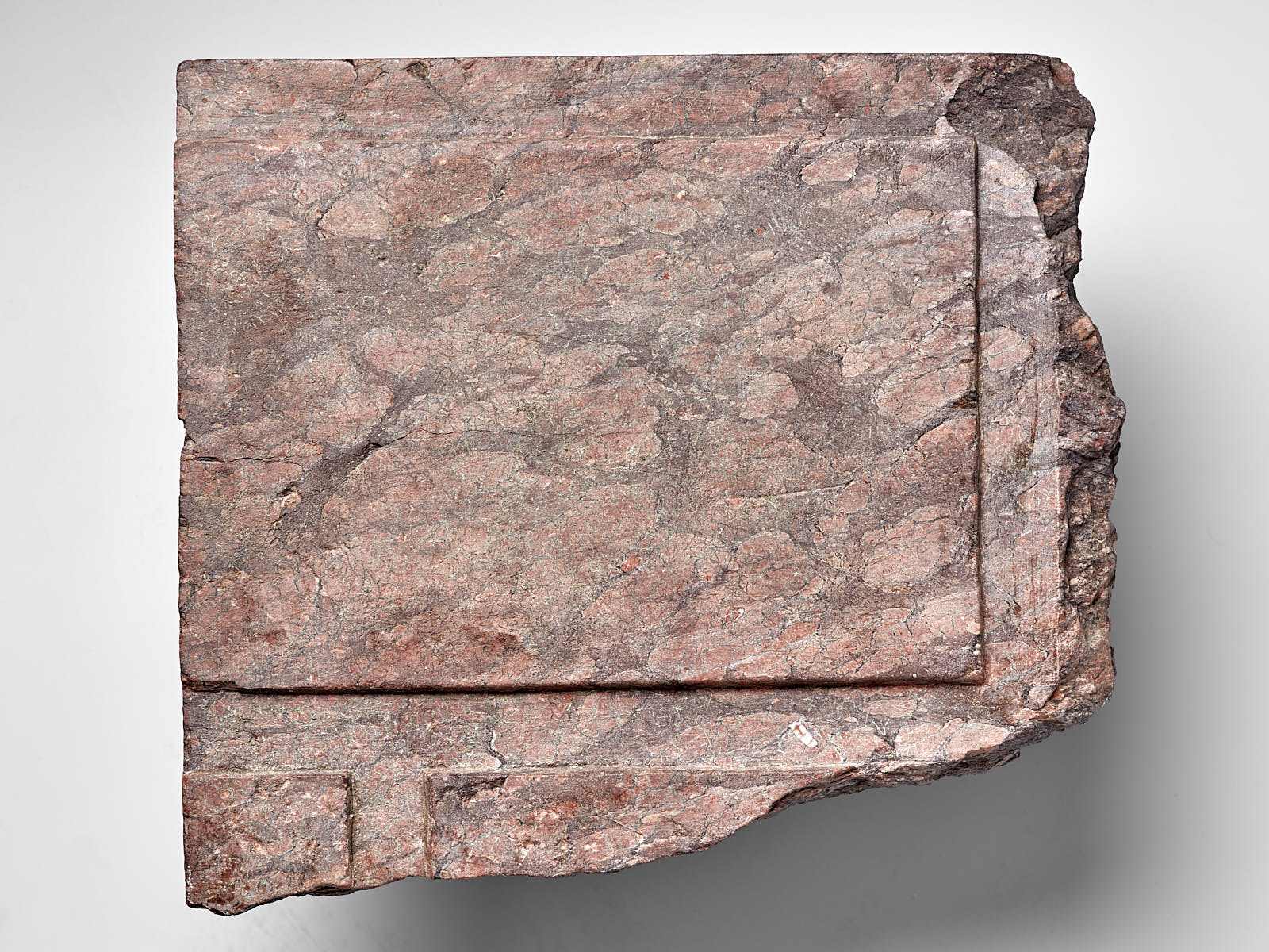 Fragment de plaque de marbre