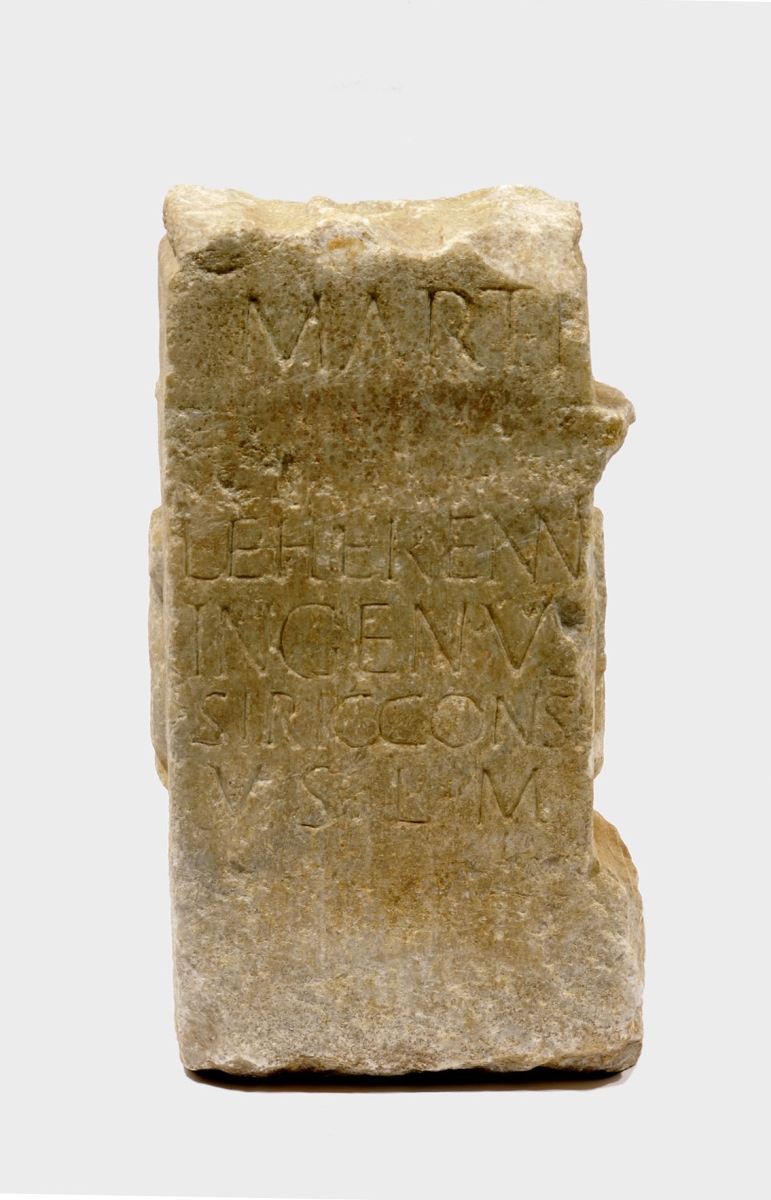 Autel votif dédié à Mars Leheren par Ingenu(u)s