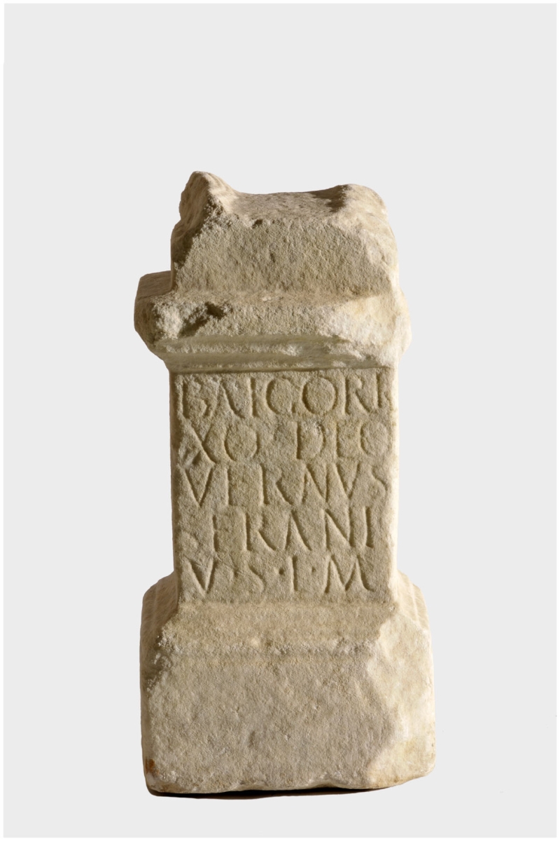 Autel votif dédié au dieu Baigorixus par Veranus