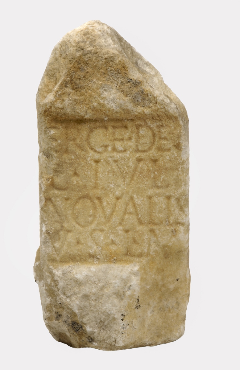 Autel votif dédié au dieu Ergé par Lucius Iulius Novalis