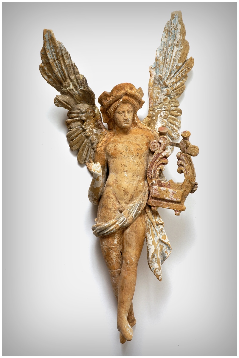 Éros citharède dansant