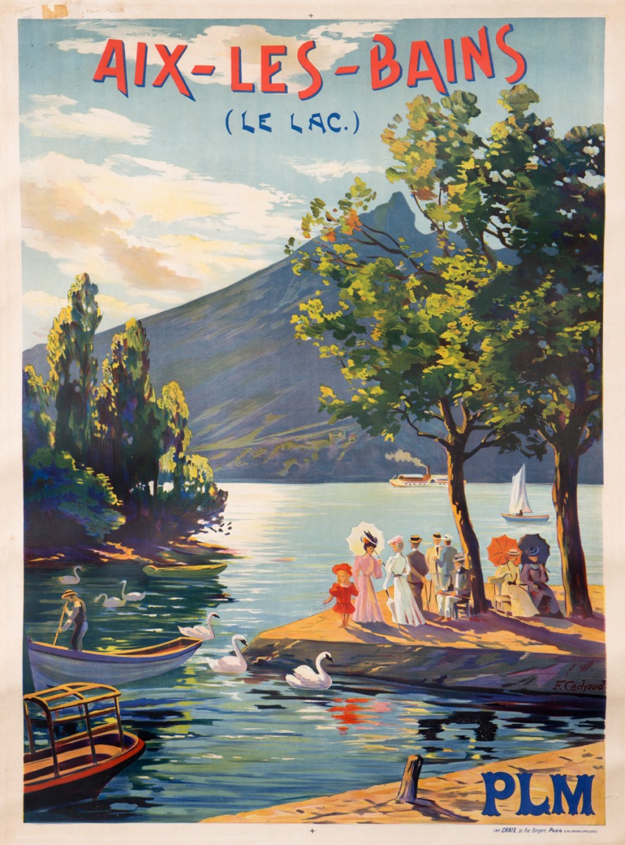 Aix-les-Bains (le lac). PLM