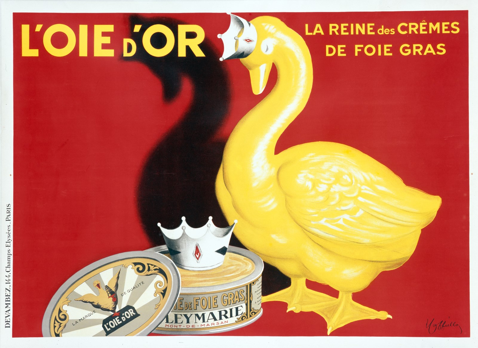 L'oie d'or. La reine des crèmes de foie gras