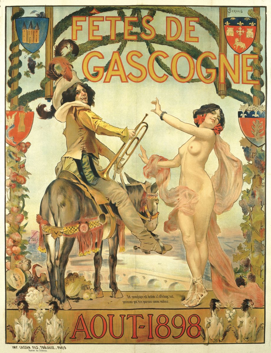 Août 1898. Fêtes de Gascogne