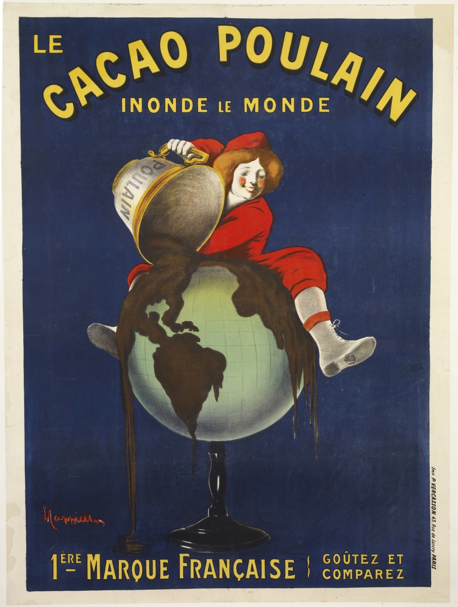 Le cacao Poulain. Inonde le monde