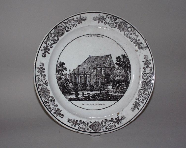 Vue de Toulouse. Eglise des Récollets