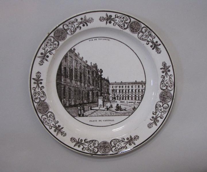 Vue de Toulouse. Place du Capitole