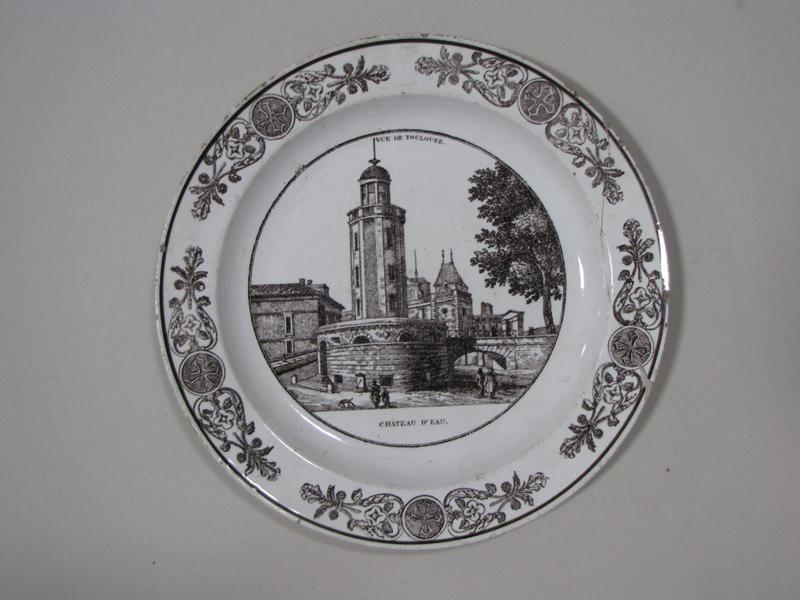 Vue de Toulouse. Château d'eau