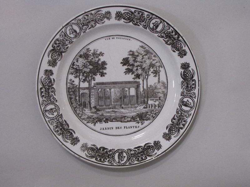 Vue de Toulouse. Jardin des Plantes