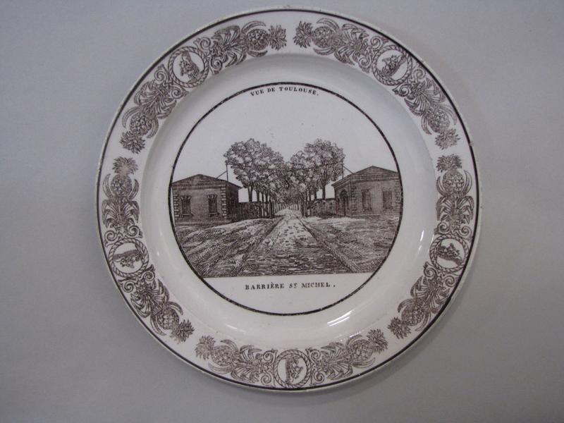 Vue de Toulouse. Barrière Saint-Michel