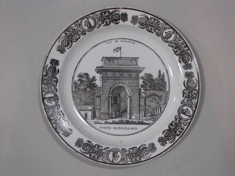 Vue de Toulouse. Porte Montgaillard