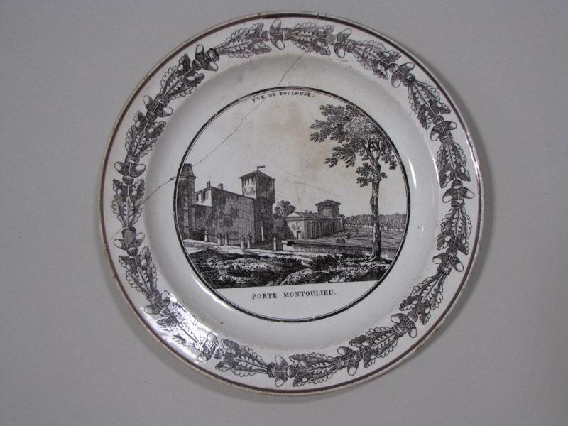 Vue de Toulouse. Porte Montoulieu