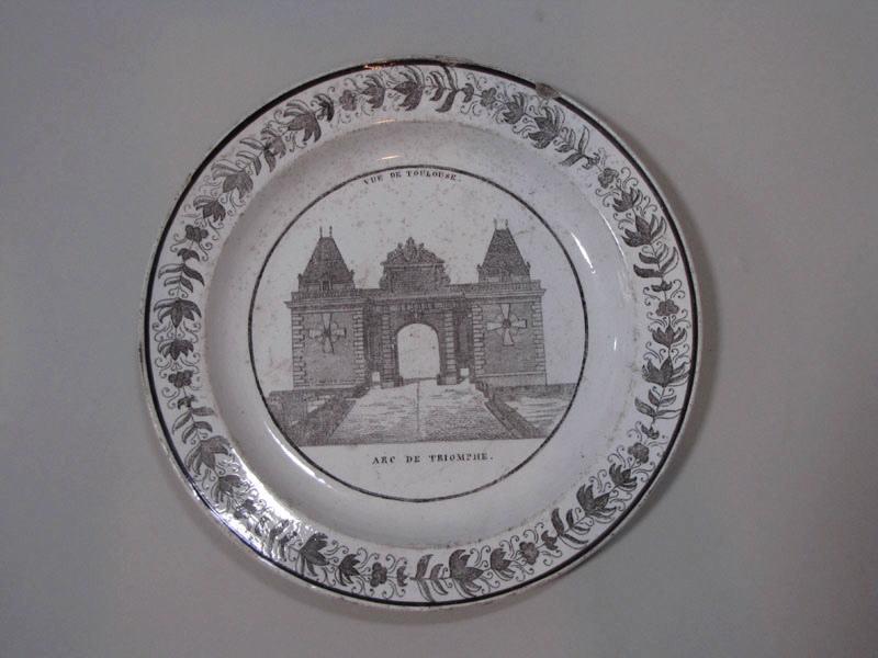 Vue de Toulouse. Arc de triomphe [du Pont Neuf]