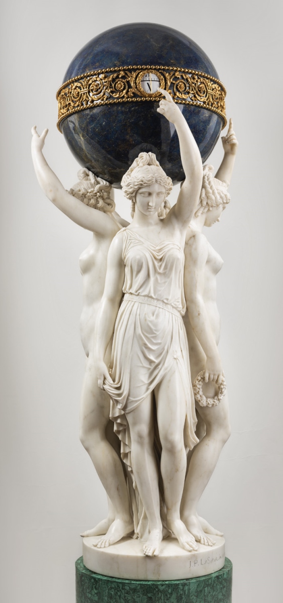 [Horloge monumentale aux quatre muses]