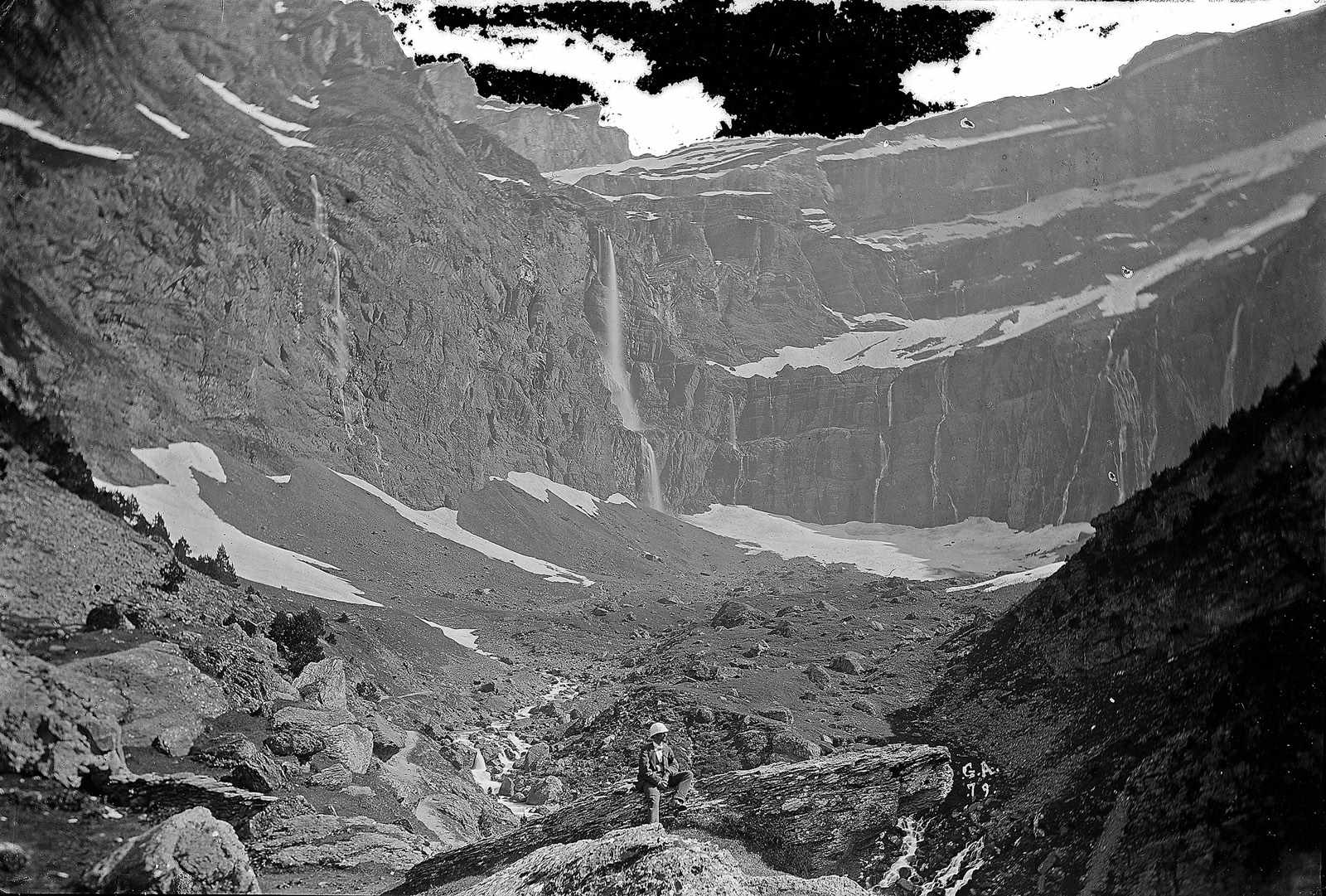 Gavarnie. Le cirque.