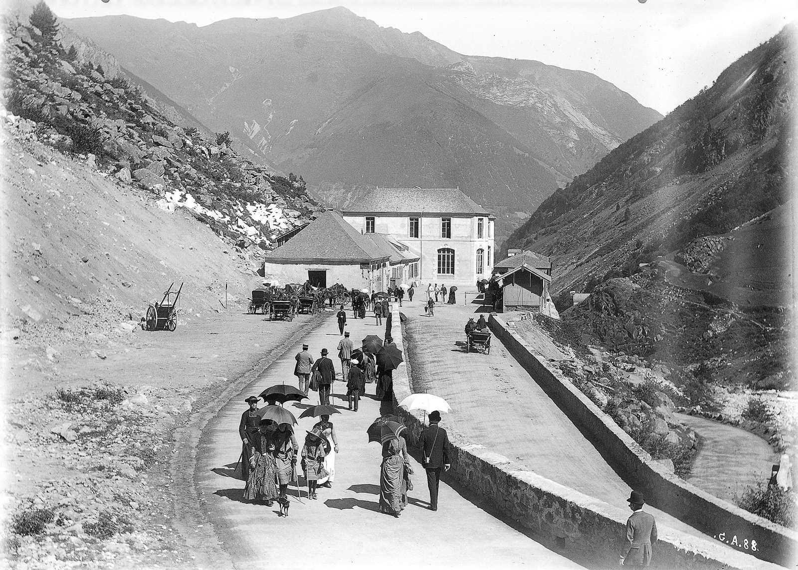 Cauterets. La Raillère