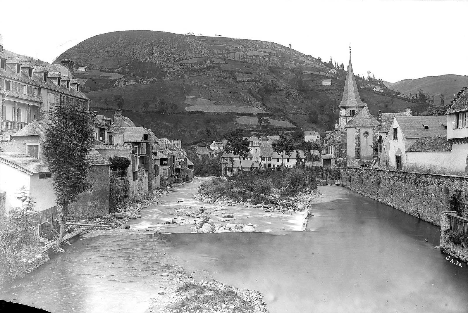 Arreau. Route de Luchon à Bigorre