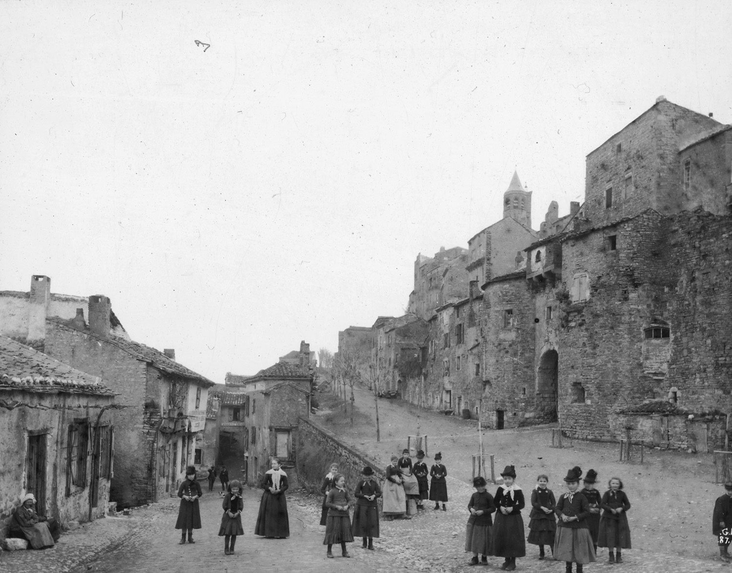 Cordes. Promenade de la Lice