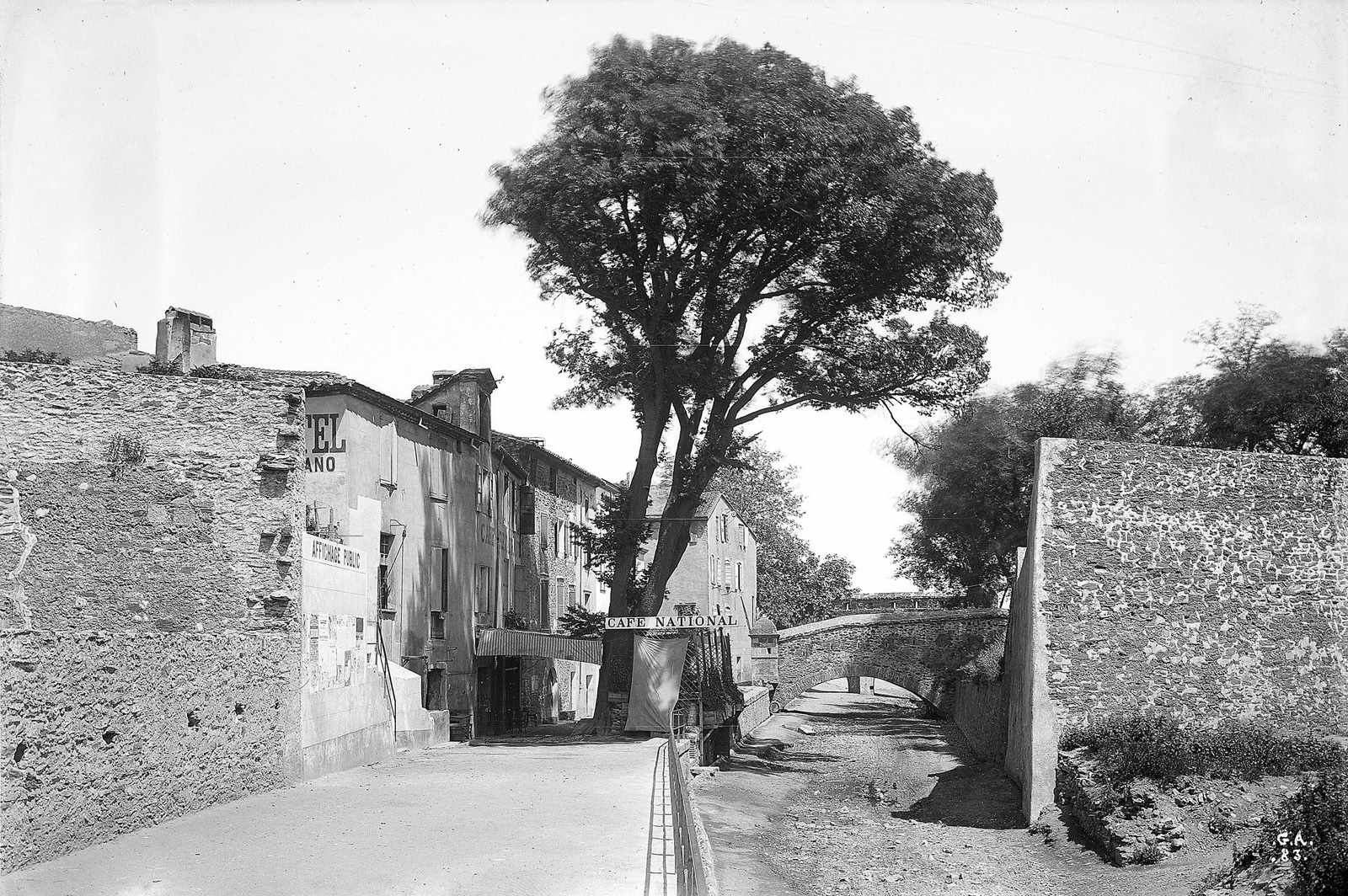Collioure. Vue intérieure de la ville