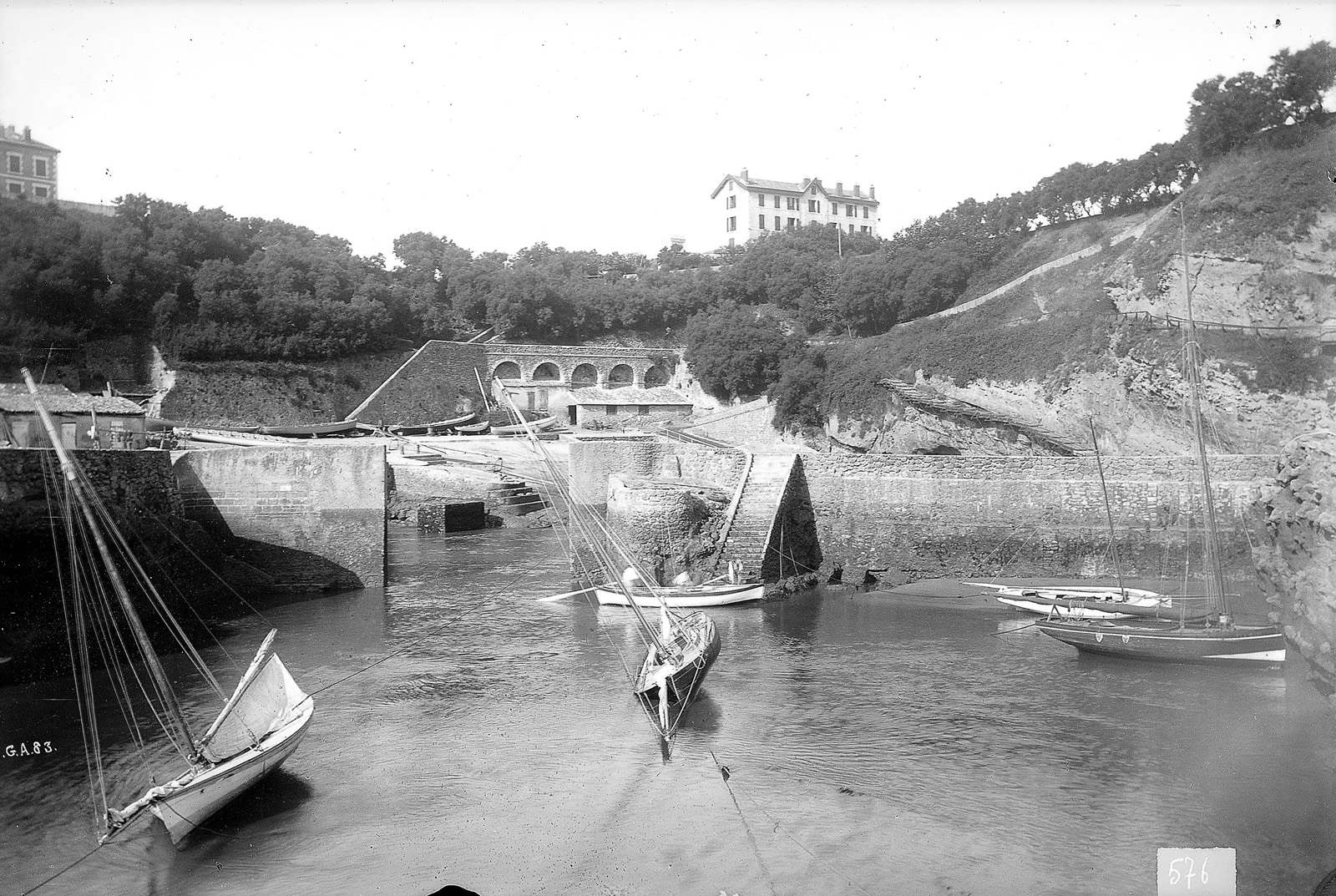 Biarritz. Port des pêcheurs