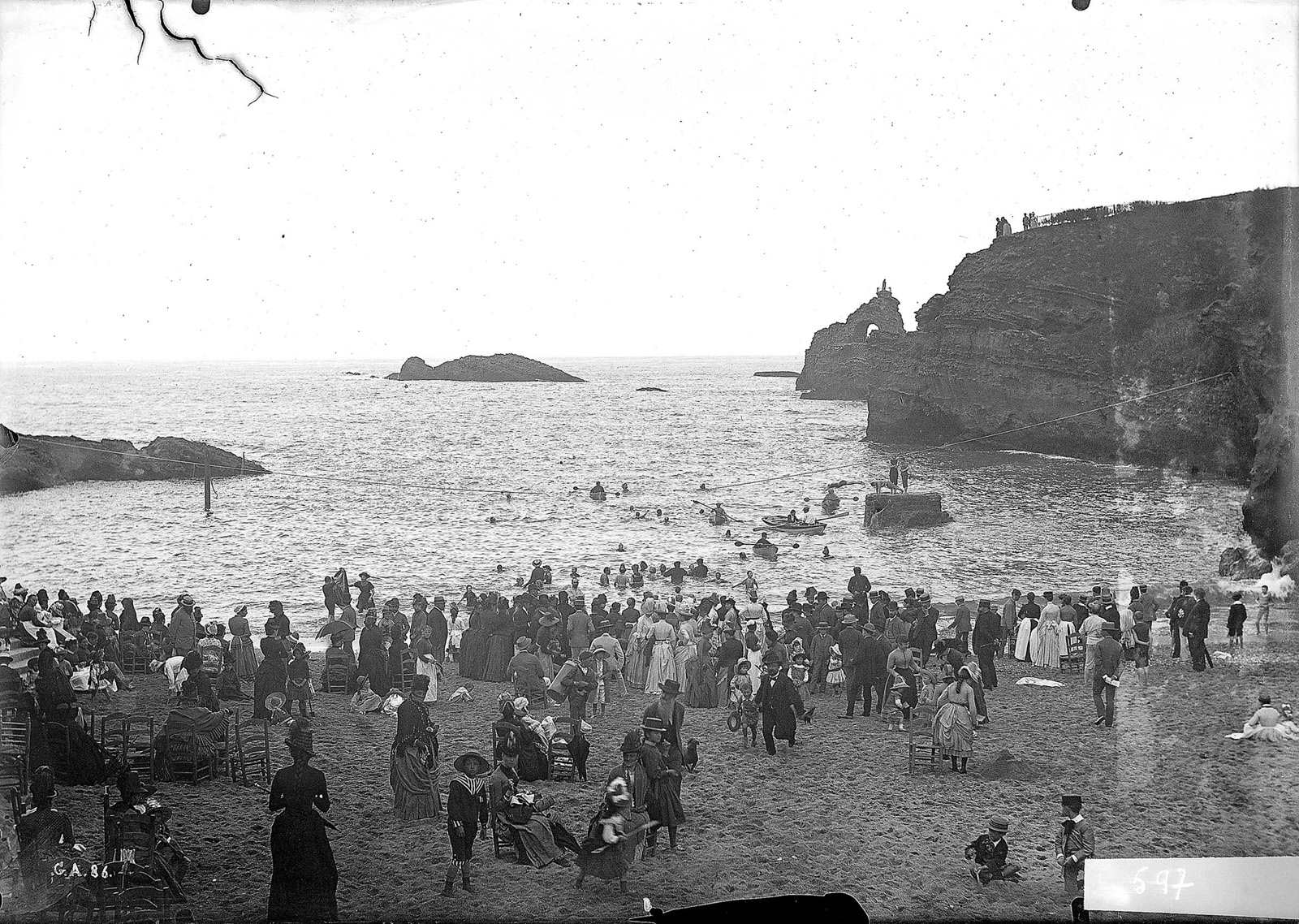 Biarritz. Vieux port