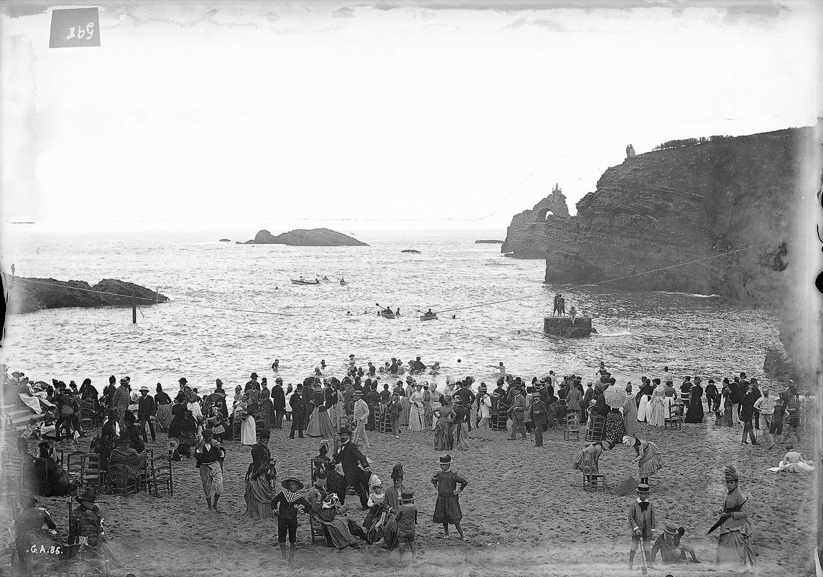 Biarritz. Vieux port