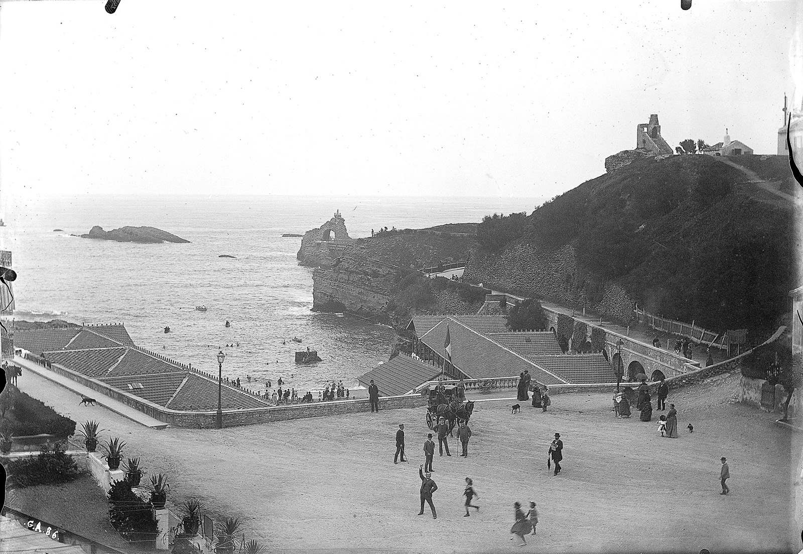 Biarritz. Vieux port