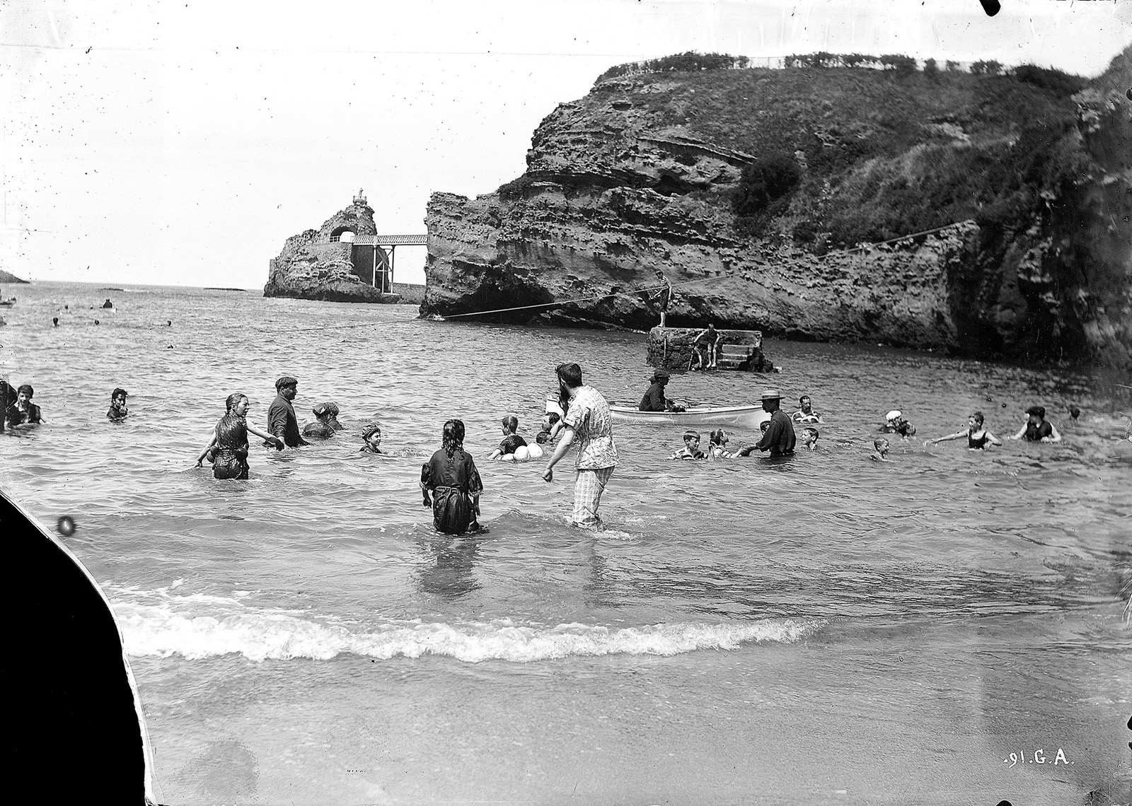 Biarritz. Vieux port