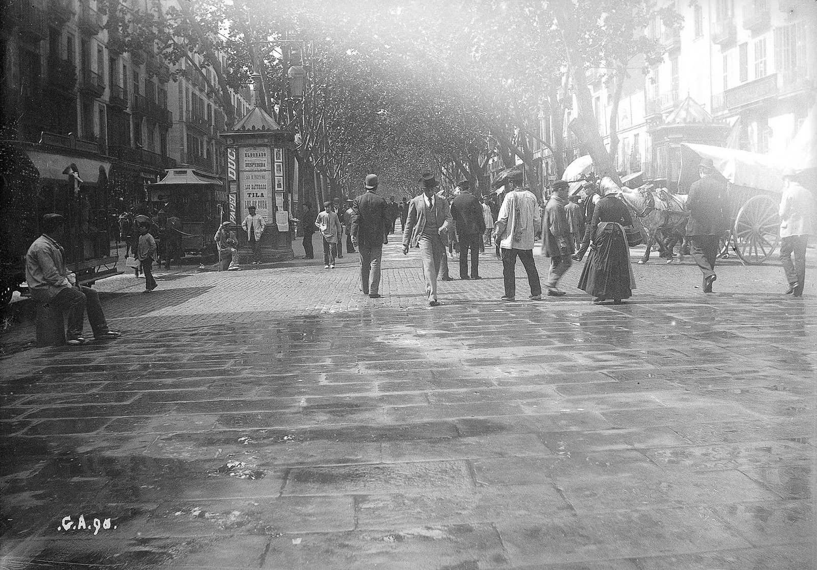 Barcelone. La Rambla