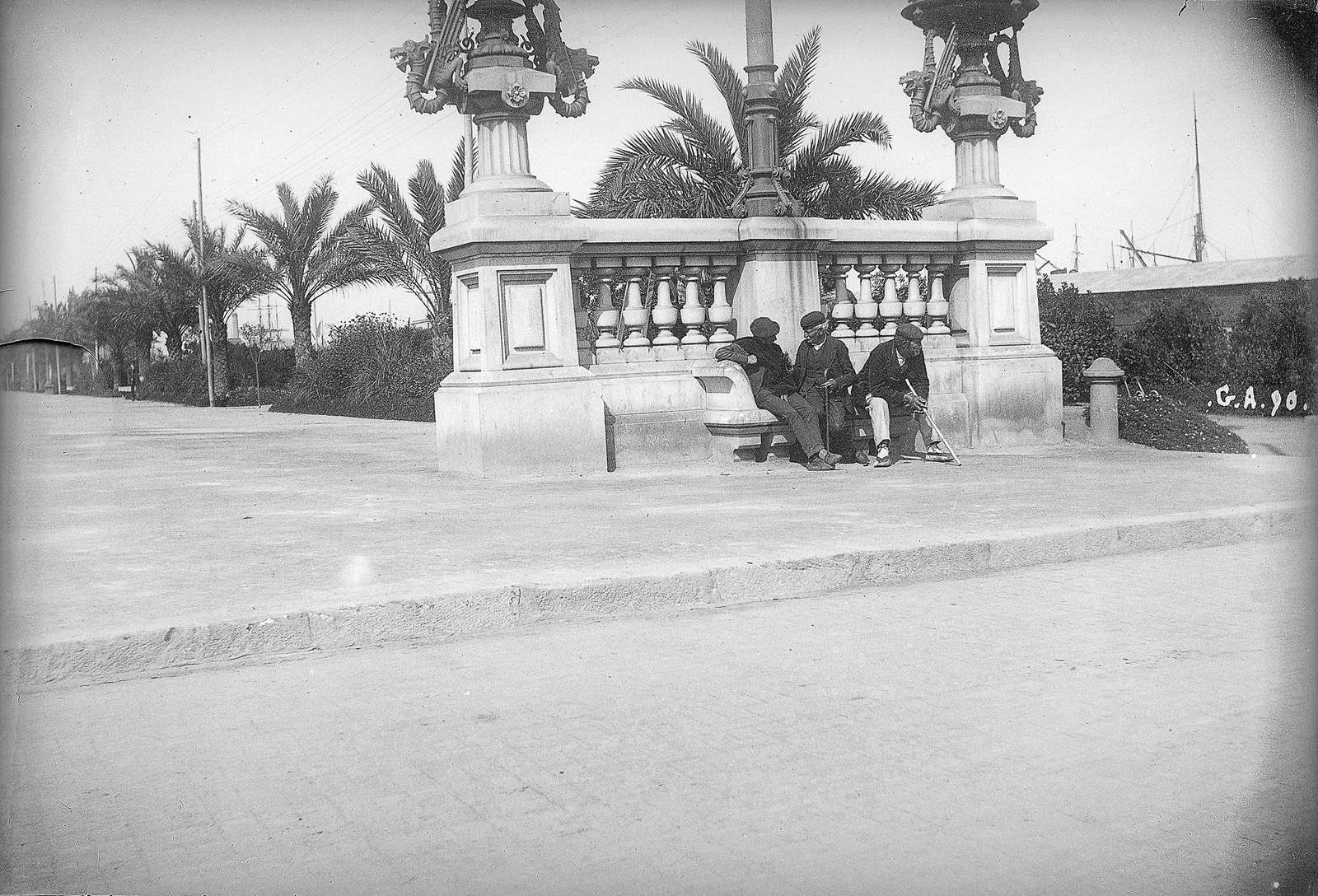 Barcelone. Près du port