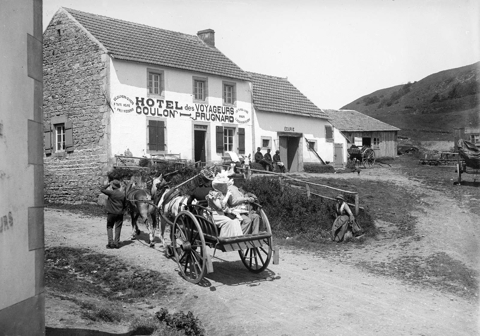 Au col de Saïssat près le Puy de Dôme