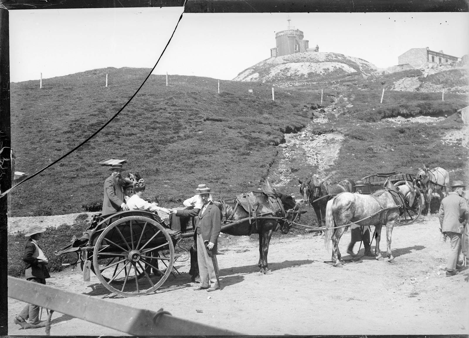 A l' observatoire du Puy de Dôme