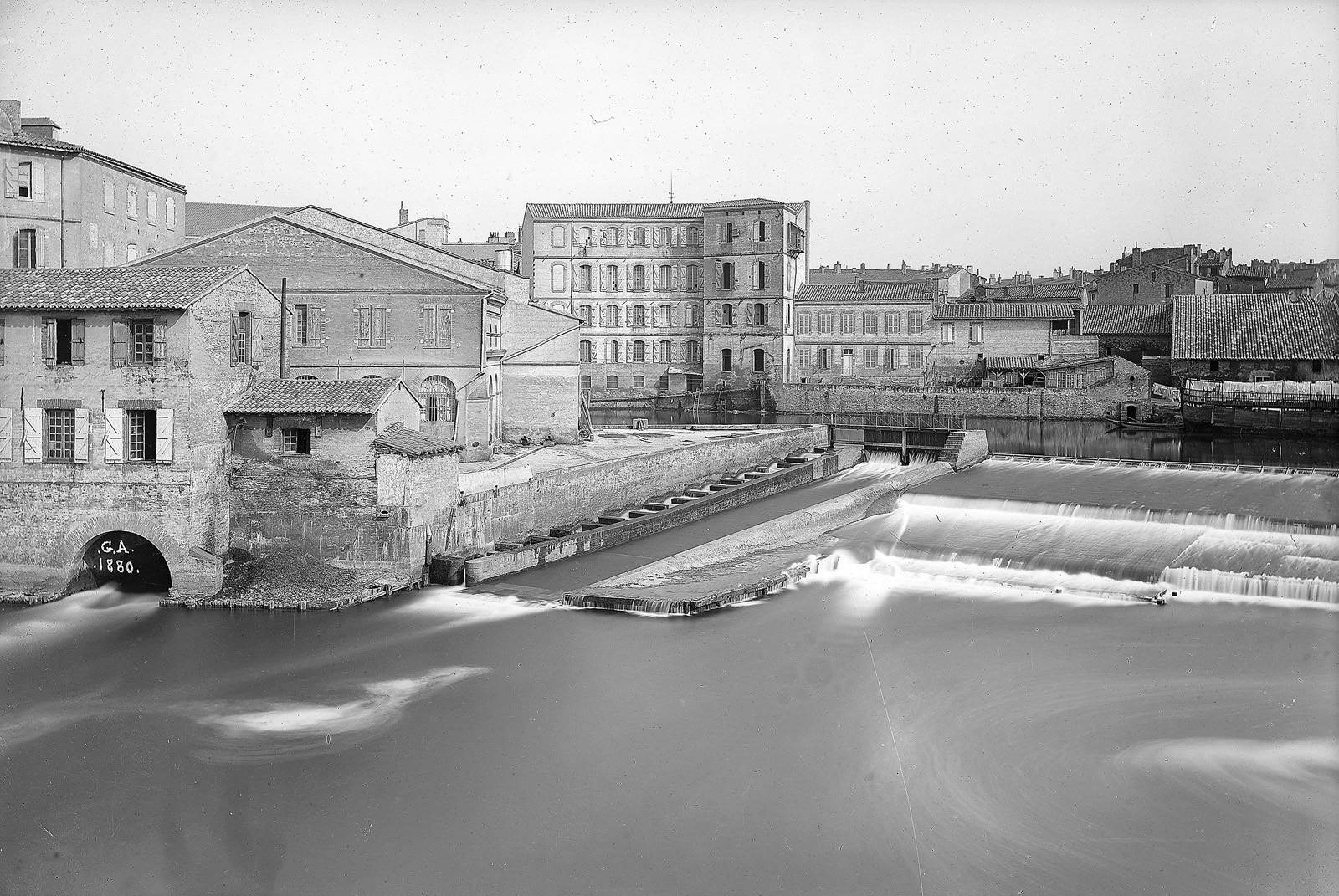 Toulouse. Chaussée du quai de Tounis