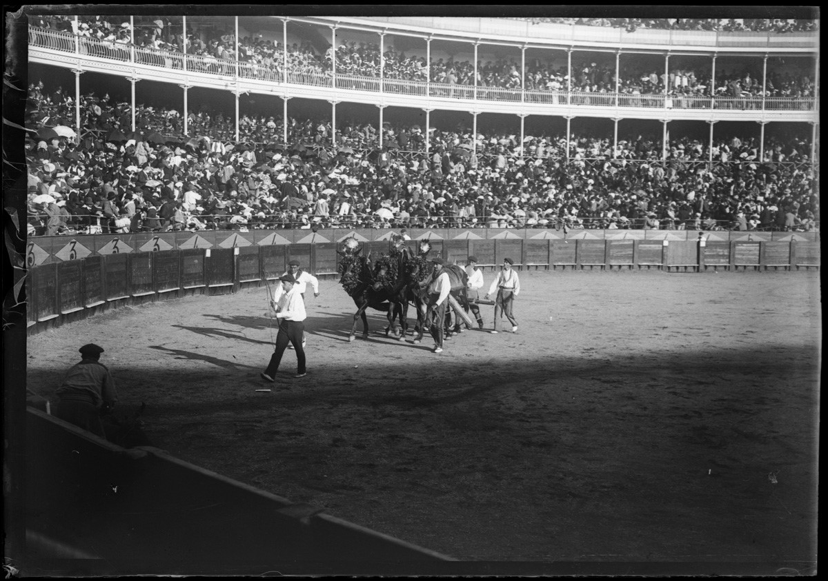 Saint-Sébastien. Enlèvement du taureau