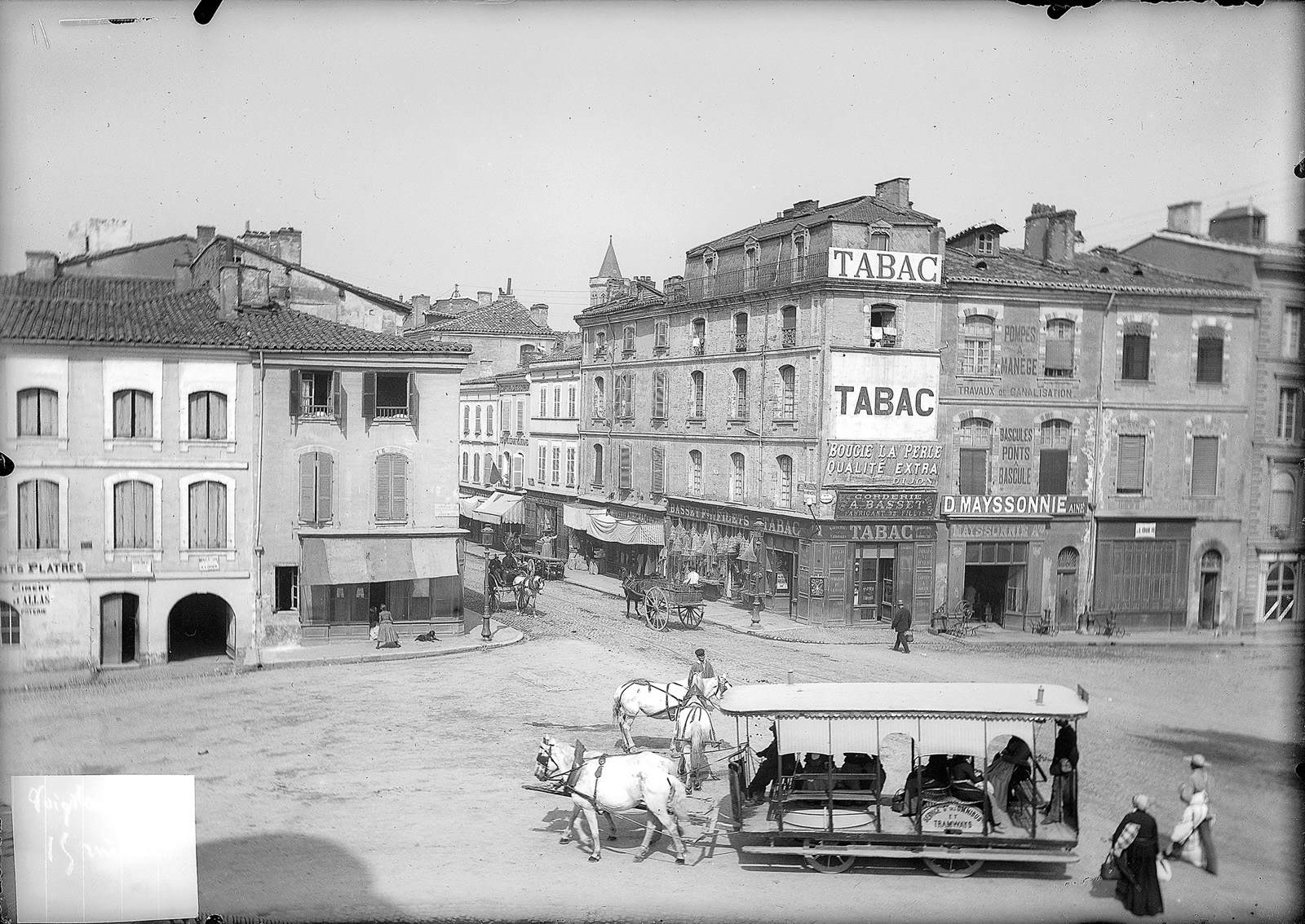 Toulouse. Cliché d'expérience Pont-Neuf