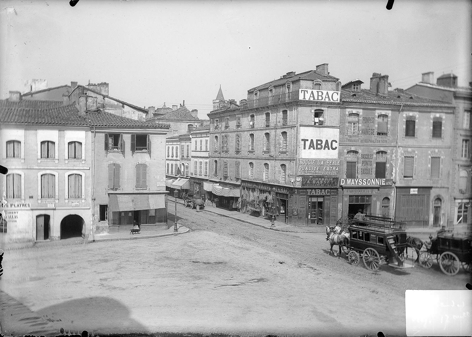 Toulouse. Cliché d'expérience Pont-Neuf