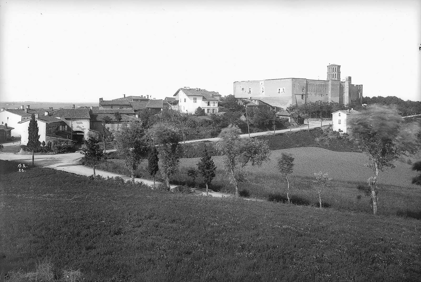 Verfeil. Panorama du village