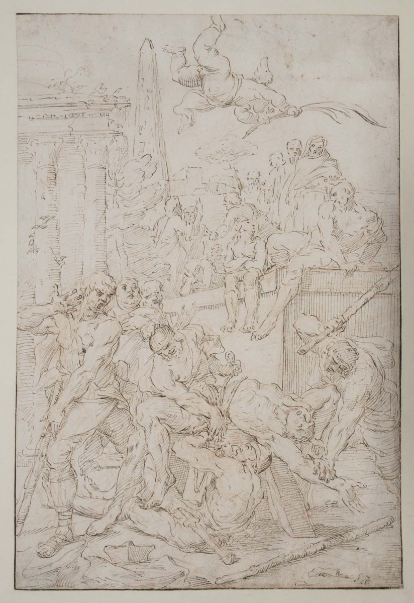 [Le Martyre de saint Erasme]