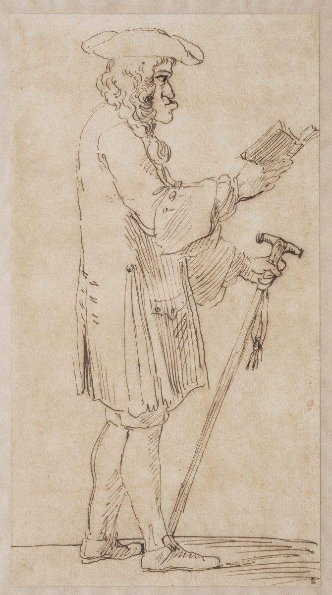 [Caricature d'homme]