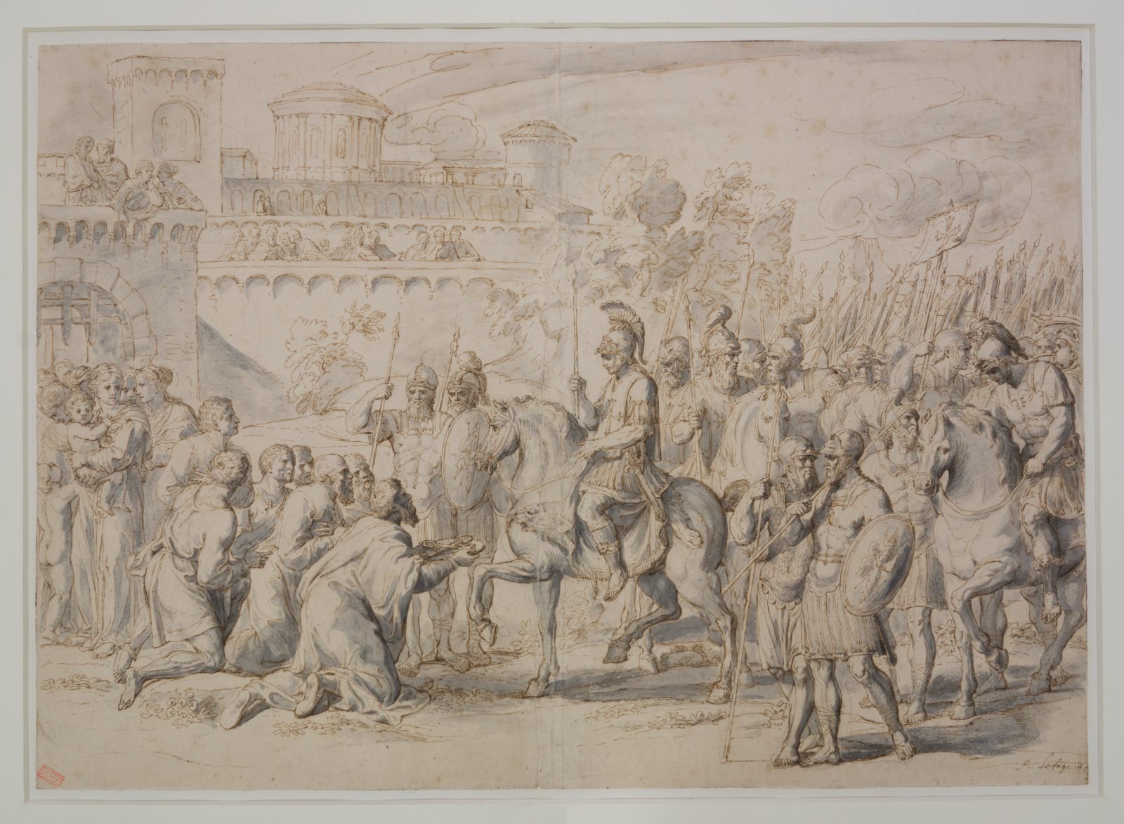 [Bertrand, comte de Toulouse, recevant la reddition de Tripoli]