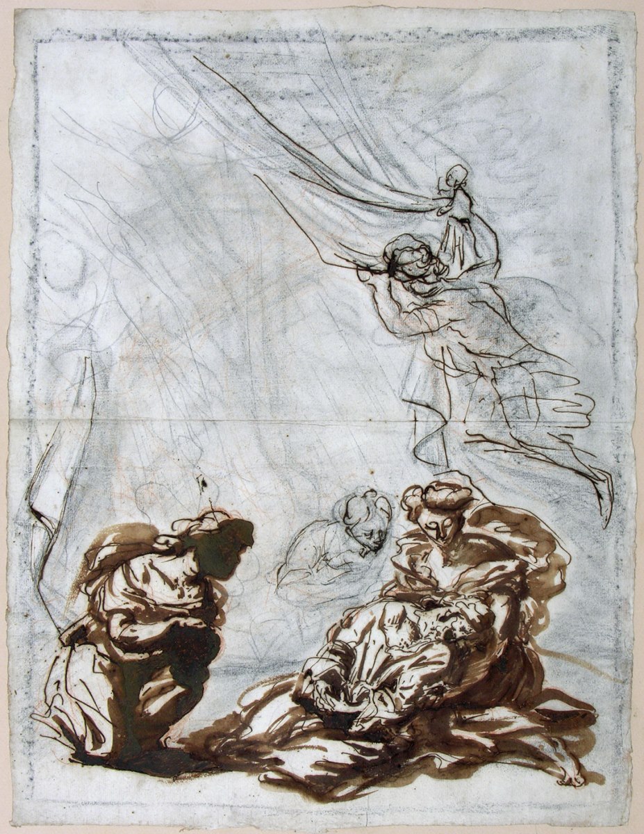 [Etude pour L'Agonie du Christ au Jardin des Oliviers]