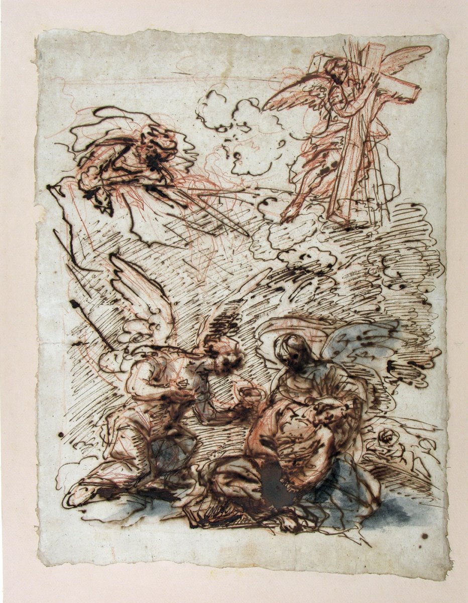 [Etude pour L'Agonie du Christ au Jardin des Oliviers]