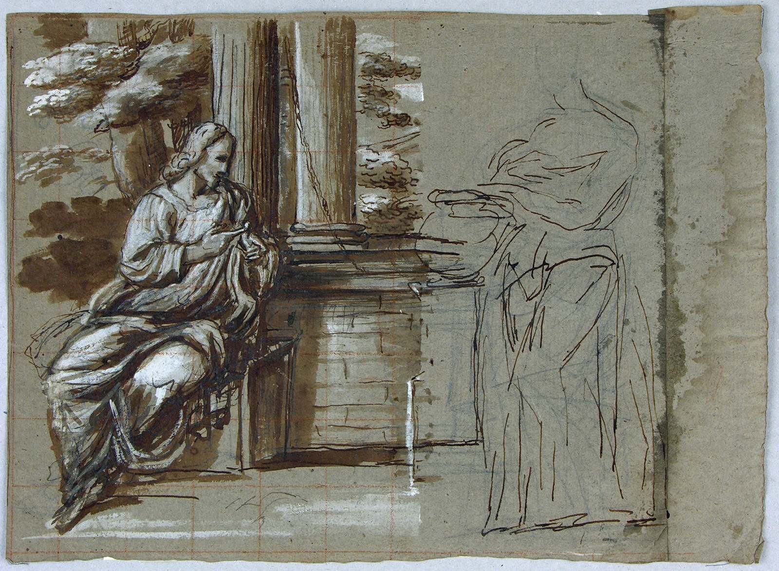 [Jésus et la Samaritaine] ; [Le Christ descendu de la croix]