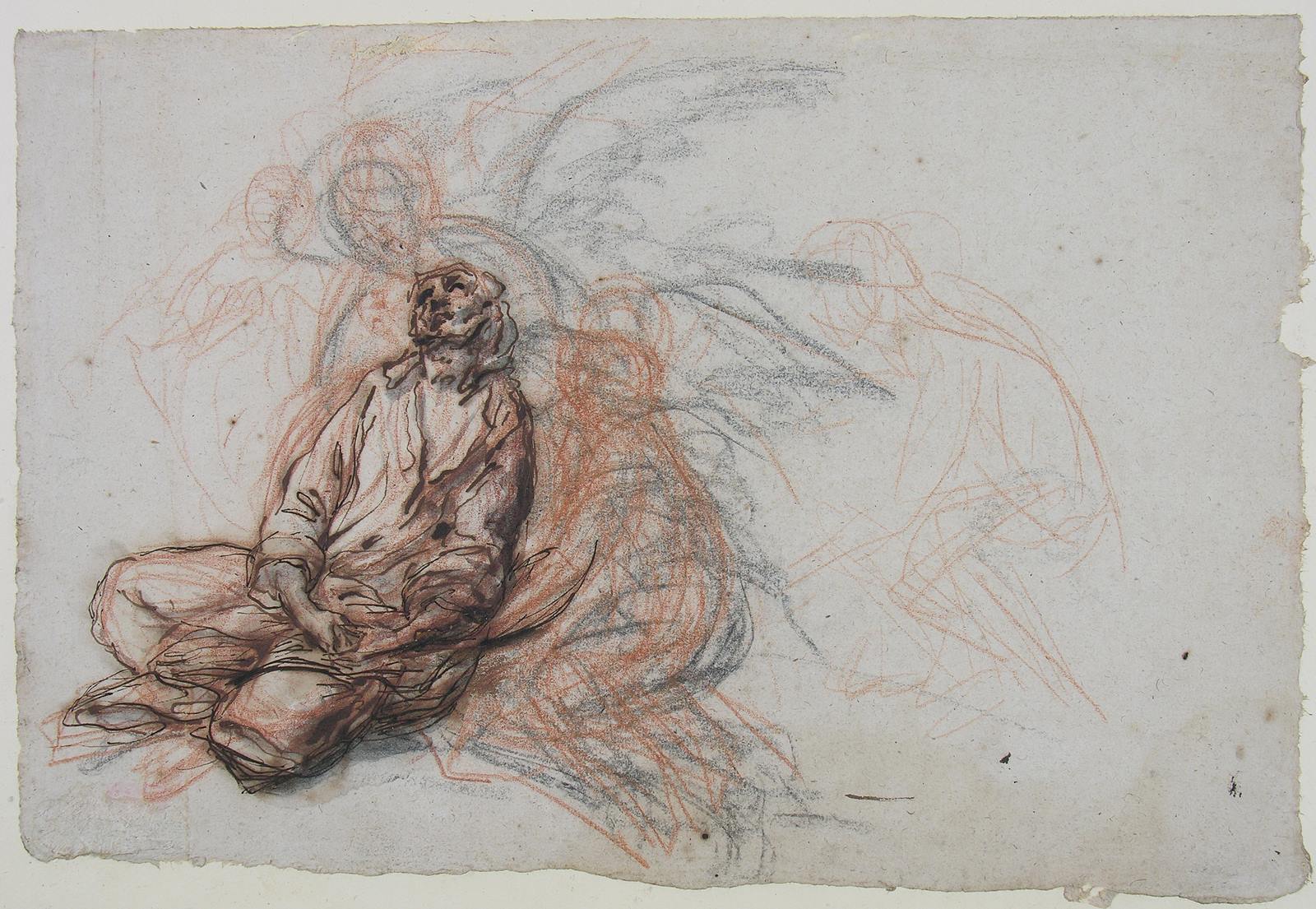 [Le Christ soutenu par les anges]