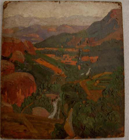 Paysage de Montserrat