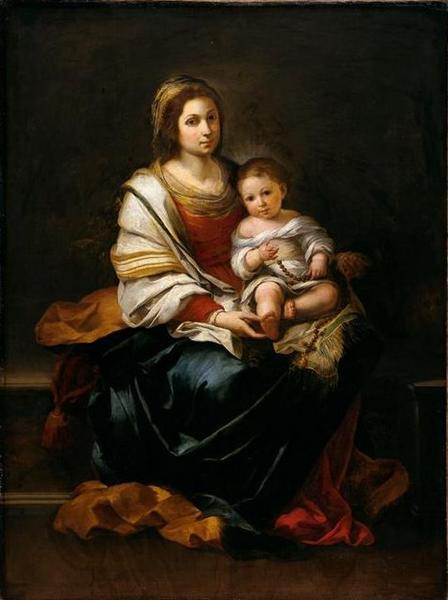 La Vierge au chapelet ; Vierge à l'enfant (autre titre) ; Virgen del Rosario