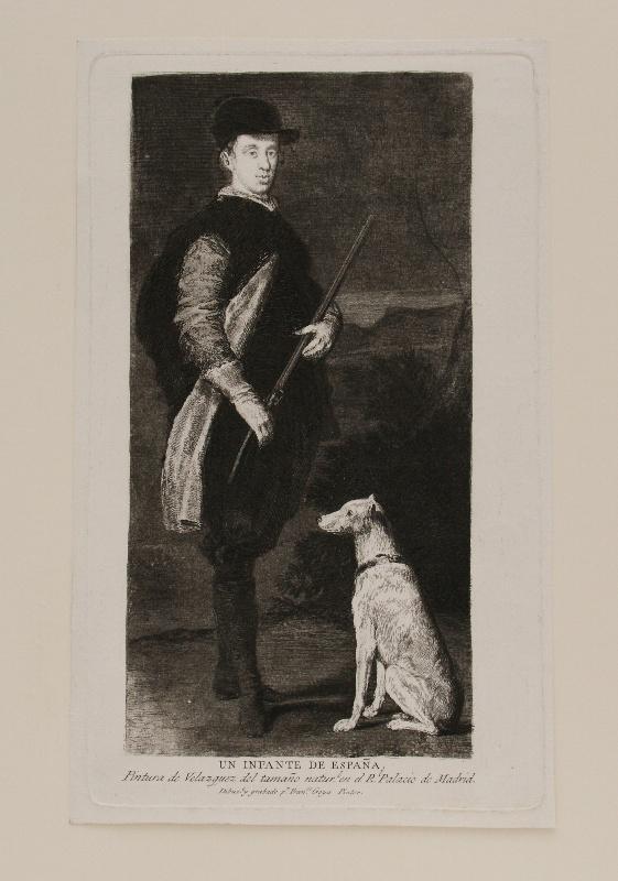 D'après Velazquez : L'Infant Don Fernando
