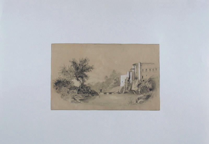 Bâtisse au bord d'une rivière